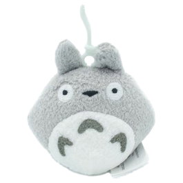 SEMIC STUDIO Llavero Peluche Strap Totoro Gris - Mi Vecino Totoro, 8.5 cm, Poliéster