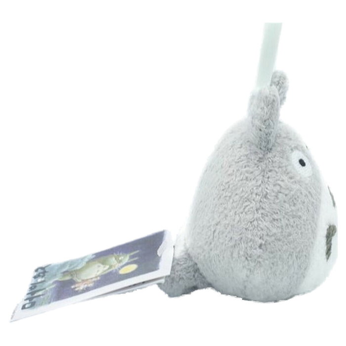 SEMIC STUDIO Llavero Peluche Strap Totoro Gris - Mi Vecino Totoro, 8.5 cm, Poliéster SEMIC STUDIO Llavero Peluche Strap Totoro Gris - Mi Vecino Totoro, 8.5 cm, Poliéster