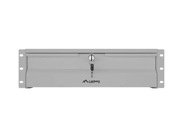 Lanberg Cajón para Armario 19" 3U 360mm Gris