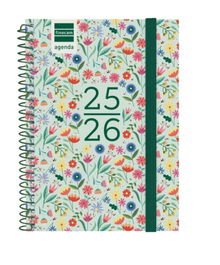 Finocam SVH Agenda Secundaria Estudiantes Espiral 8º Fiori 2025-2026 Idioma Español