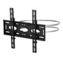 B-Tech BT7832 Soporte TV para Columna o Pilar, Sistema de Fijación sin Taladros para Pantallas Planas, Ideal para Aeropuertos, Oficinas y Auditorios