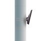 B-Tech BT7832 Soporte TV para Columna o Pilar, Sistema de Fijación sin Taladros para Pantallas Planas, Ideal para Aeropuertos, Oficinas y Auditorios