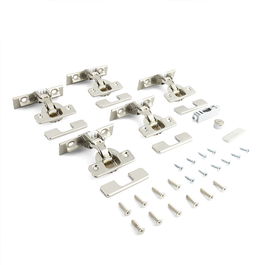 Bortoluzzi Kit Exedra Puertas Escamoteables Push Y Smove Acabado Níquel o Titanio Modelo 705.341/342/343/344