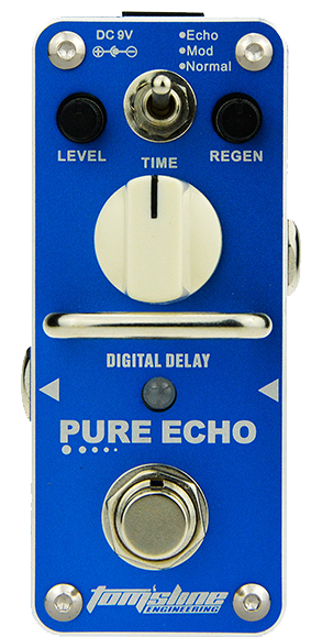 Pedal Guitarra Eléctrica Tomsline Pure Echo Pedal Guitarra Eléctrica Tomsline Pure Echo