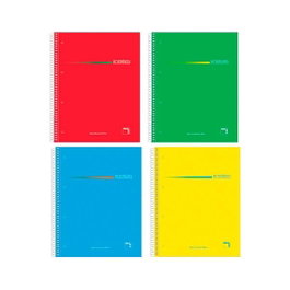 Pacsa Cuaderno Premium A5 160 hojas 5x5 colores surtidos