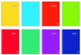 Pacsa Cuaderno Premium A5 160 hojas 5x5 colores surtidos