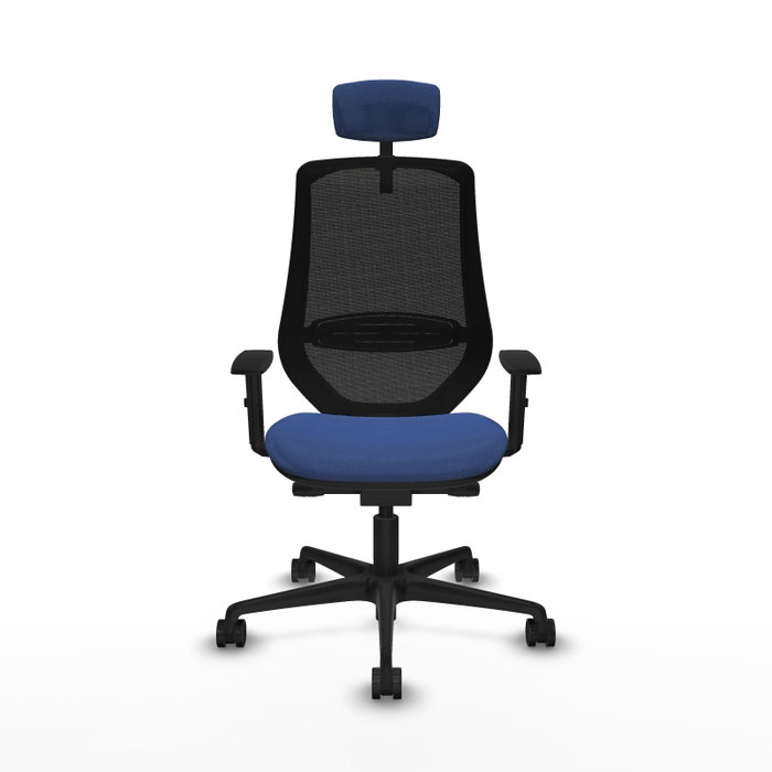 PIQUERAS Y CRESPO Silla de oficina Mardos con mecanismo Sincro/Traslack, Azul marino y Negro PIQUERAS Y CRESPO Silla de oficina Mardos con mecanismo Sincro/Traslack, Azul marino y Negro