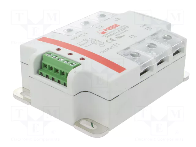 RELPOL RSR62-48D40 Relé de semiconductor trifásico 40A 24-530VAC