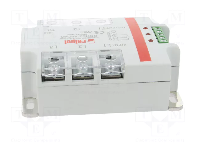 RELPOL RSR62-48D40 Relé de semiconductor trifásico 40A 24-530VAC
