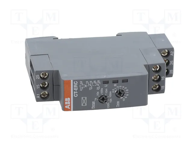 ABB 1SVR508100R0100 Relé de tiempo DPDT 0,05s÷100h ABB 1SVR508100R0100 Relé de tiempo DPDT 0,05s÷100h