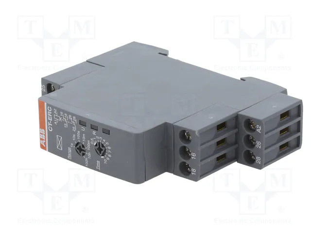 ABB 1SVR508100R0100 Relé de tiempo DPDT 0,05s÷100h ABB 1SVR508100R0100 Relé de tiempo DPDT 0,05s÷100h