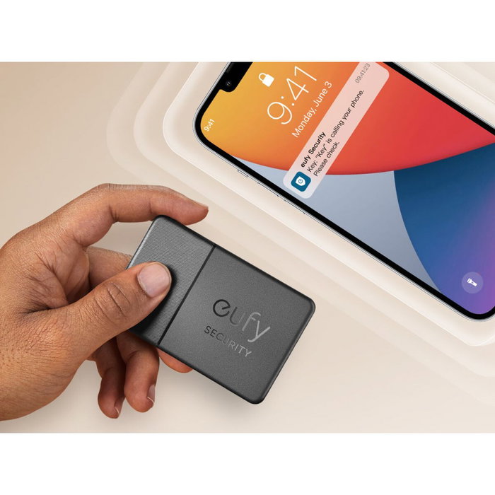Eufy SmartTrack Card Universal Rastreador GPS Negro