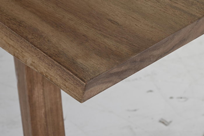 DKD Home Decor Mesa Centro Colonial Natural Acacia 80 x 40 x 120 cm