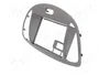 PER.PIC. Bastidor de montaje de radio 2 DIN para Hyundai i10 (2011+) color plata