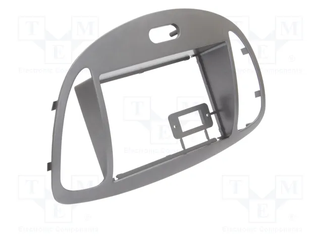 PER.PIC. Bastidor de montaje de radio 2 DIN para Hyundai i10 (2011+) color plata