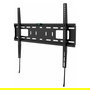 MANHATTAN Soporte de TV para Pared, Soportes hasta 50 kg para Pantallas de 37 a 70 Pulgadas (94-177.8 cm), Montaje Fijo, Negro