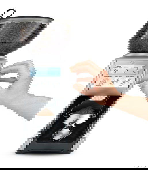 Sage Molinillo de Café Eléctrico SCG820BSS4EEU1 Smart Grinder™ Pro con Molienda Cónica Programable y Tecnología Dosing iQ