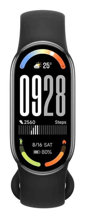 Xiaomi Smart Band 10 Negro - Pulsera de actividad con pantalla AMOLED 1.72", monitor frecuencia cardiaca, sueño, 21 días batería