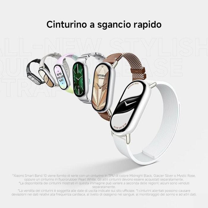 Xiaomi Smart Band 10 Negro Medianoche