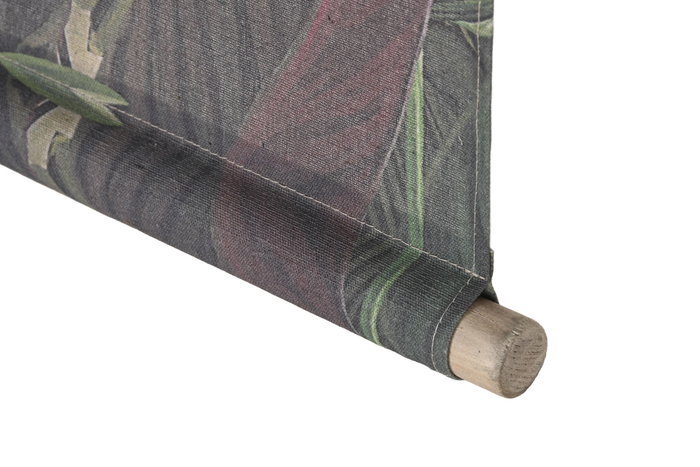DKD Home Decor Lienzo de Lino y Abeto Tropical Surtido de 2