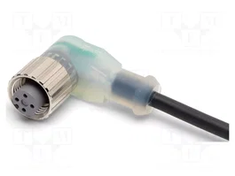 OMRON Cable para sensores M12 hembra angular 4 pines 2m PVC