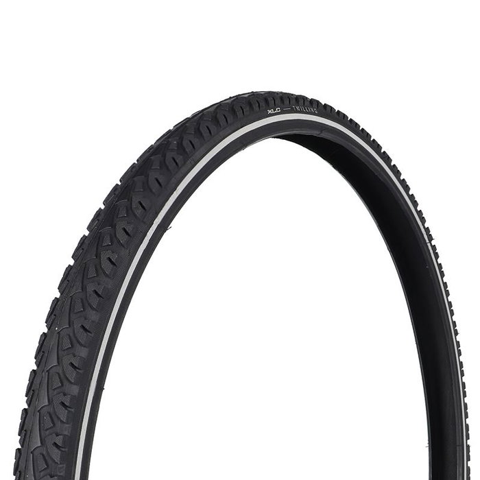 XLC Cubierta Twilling VT-T20 26 x 1.75 para cicloturismo con banda reflectante XLC Cubierta Twilling VT-T20 26 x 1.75 para cicloturismo con banda reflectante