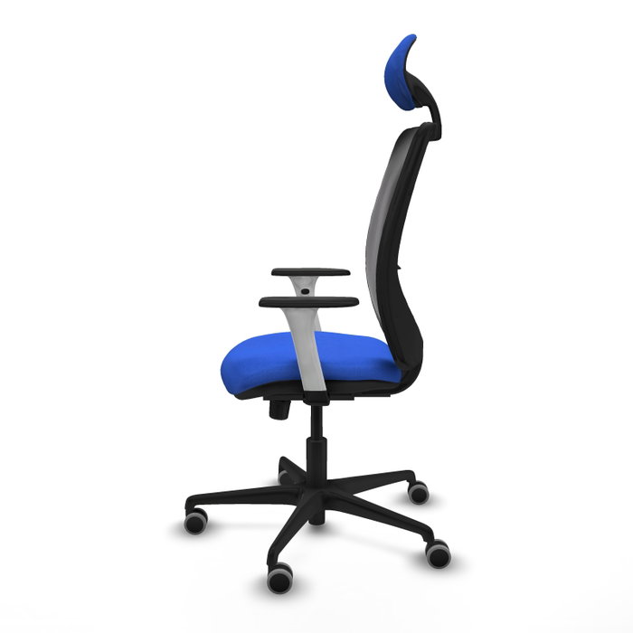 PIQUERAS Y CRESPO Silla de oficina Zulema con mecanismo Sincro, Azul y Negro PIQUERAS Y CRESPO Silla de oficina Zulema con mecanismo Sincro, Azul y Negro