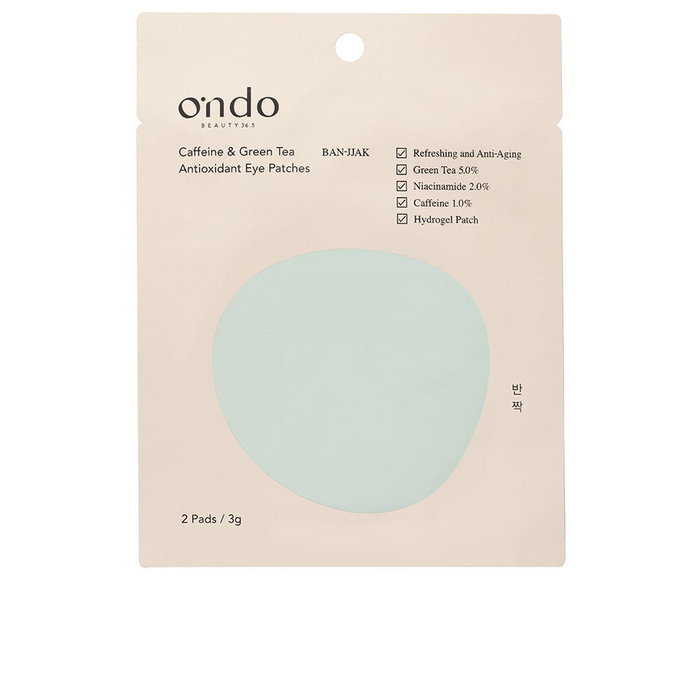 Ondo Beauty 36.5 CAFFEINE & GREEN TEA antioxidant eye patches 2 u Ondo Beauty 36.5 CAFFEINE & GREEN TEA antioxidant eye patches 2 u