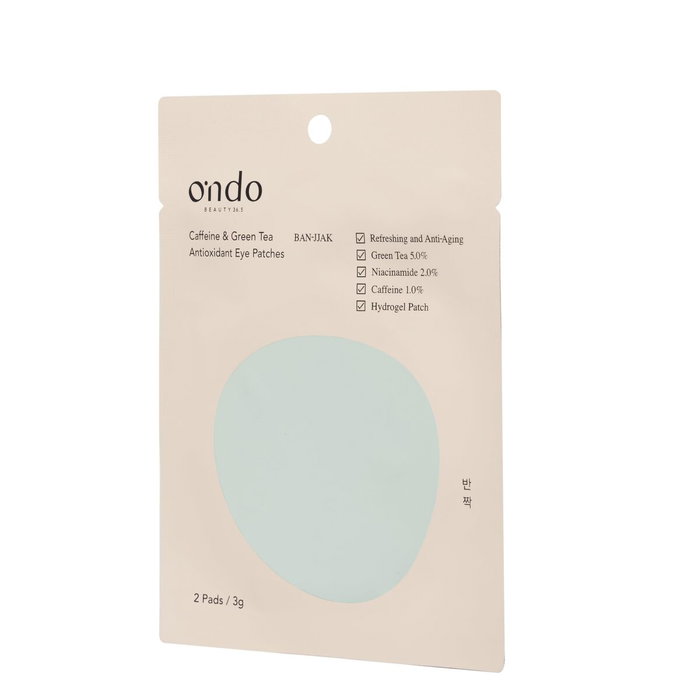 Ondo Beauty 36.5 CAFFEINE & GREEN TEA antioxidant eye patches 2 u Ondo Beauty 36.5 CAFFEINE & GREEN TEA antioxidant eye patches 2 u