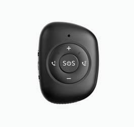 Leotec Tracker GPS 4G Negro con Localizador y Botón SOS para Personas y Objetos
