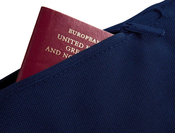 Blanca Riñonera azul marino, Otros accesorios