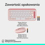 Logitech POP ICON Combo de teclado y ratón inalámbrico rosa
