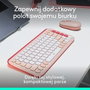 Logitech POP ICON Combo de teclado y ratón inalámbrico rosa