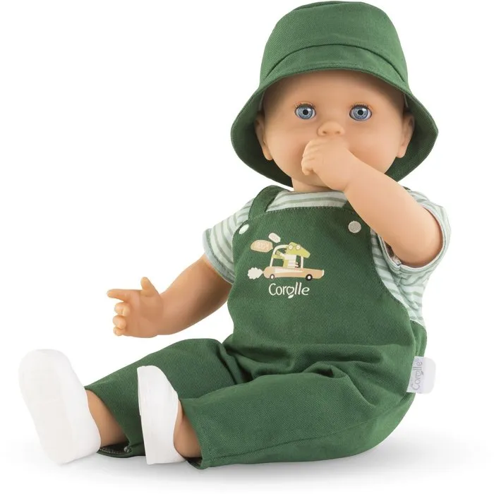 Corolle Muñeca bebé My Big Baby Doll Eliott - Cocodrilo 36 cm - Edades 2+