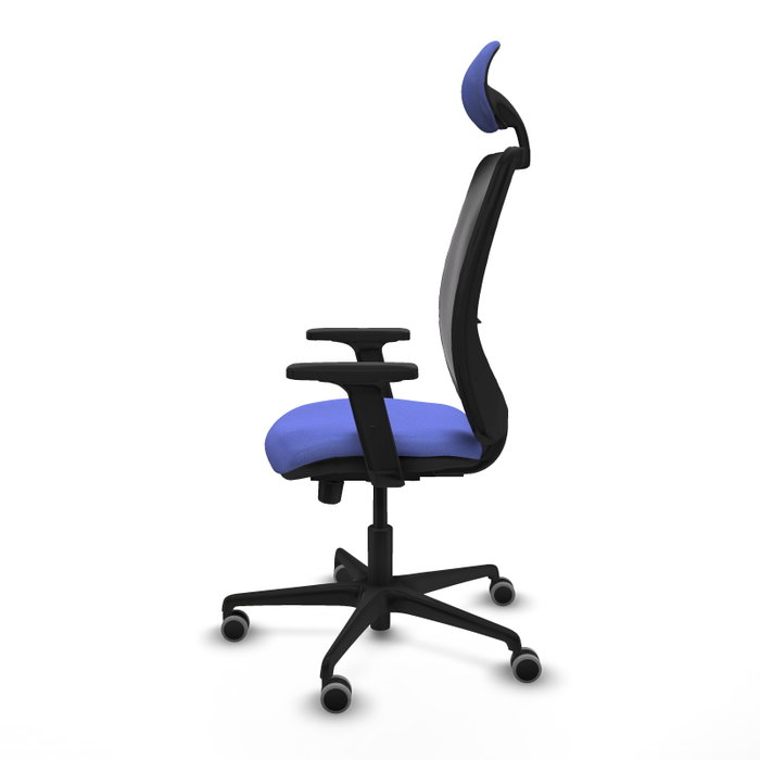 PIQUERAS Y CRESPO Silla de oficina Zulema Azul claro y Negro PIQUERAS Y CRESPO Silla de oficina Zulema Azul claro y Negro