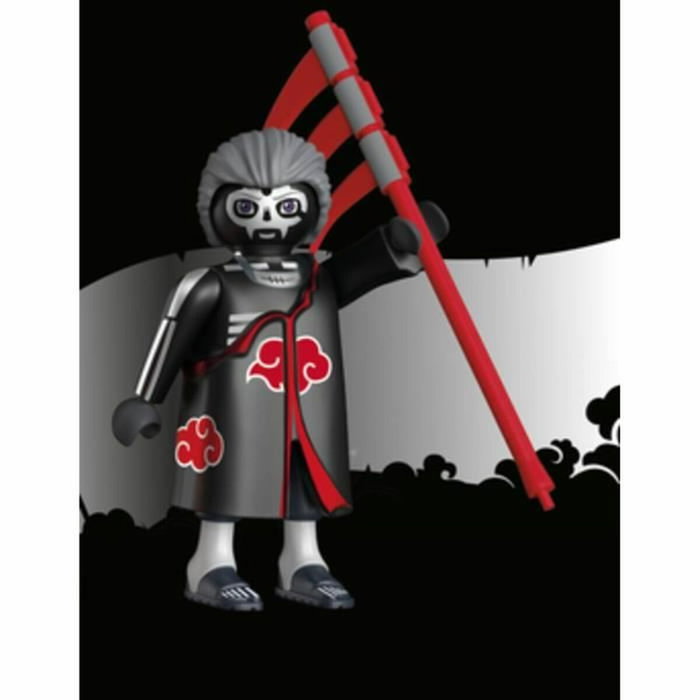 Playmobil Figura Hidan Naruto Shippuden con capa de Akatsuki y guadaña Playmobil Figura Hidan Naruto Shippuden con capa de Akatsuki y guadaña