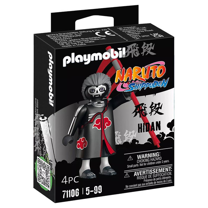 Playmobil Figura Hidan Naruto Shippuden con capa de Akatsuki y guadaña Playmobil Figura Hidan Naruto Shippuden con capa de Akatsuki y guadaña