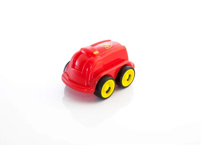 Miniland Juego didáctico con 10 vehículos profesionales flexibles para educación vial