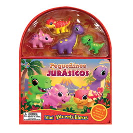 PHIDAL EDITIONS, Pequeñines jurásicos (Mini Diverti-Libros)