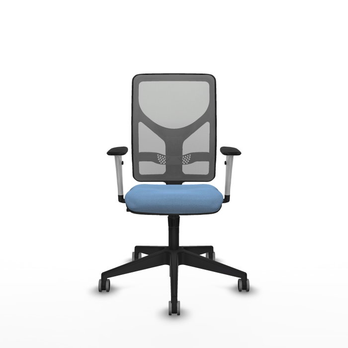PIQUERAS Y CRESPO Silla de oficina Motilla con Mecanismo Sincro Azul cielo y Gris PIQUERAS Y CRESPO Silla de oficina Motilla con Mecanismo Sincro Azul cielo y Gris