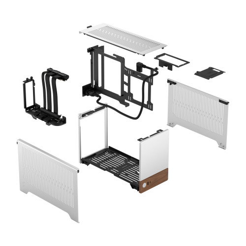Fractal Design FD-C-TER1N-02 Caja PC Small Form Factor (SFF) Plata
