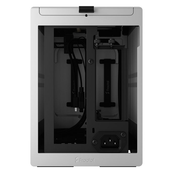 Fractal Design Terra Plata Caja PC SFF Mini-ITX Aluminio 7.7 cm