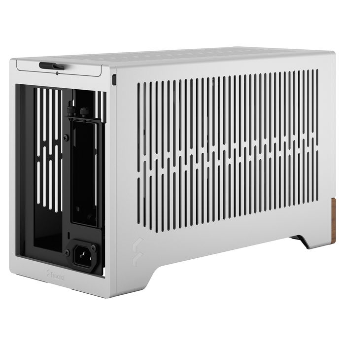 Fractal Design Terra Plata Caja PC SFF Mini-ITX Aluminio 7.7 cm