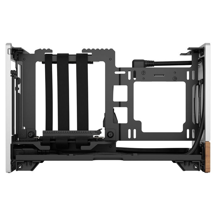 Fractal Design Terra Plata Caja PC SFF Mini-ITX Aluminio 7.7 cm