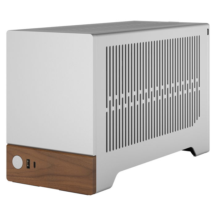 Fractal Design Terra Plata Caja PC SFF Mini-ITX Aluminio 7.7 cm