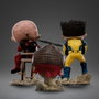 Deadpool & Wolverine Minifigura Mini Co. PVC Deadpool Unmasked 13 cm