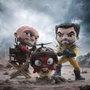 Deadpool & Wolverine Minifigura Mini Co. PVC Deadpool Unmasked 13 cm