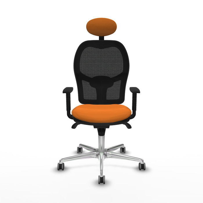 PIQUERAS Y CRESPO Silla de oficina Jorquera Naranja y Negro PIQUERAS Y CRESPO Silla de oficina Jorquera Naranja y Negro