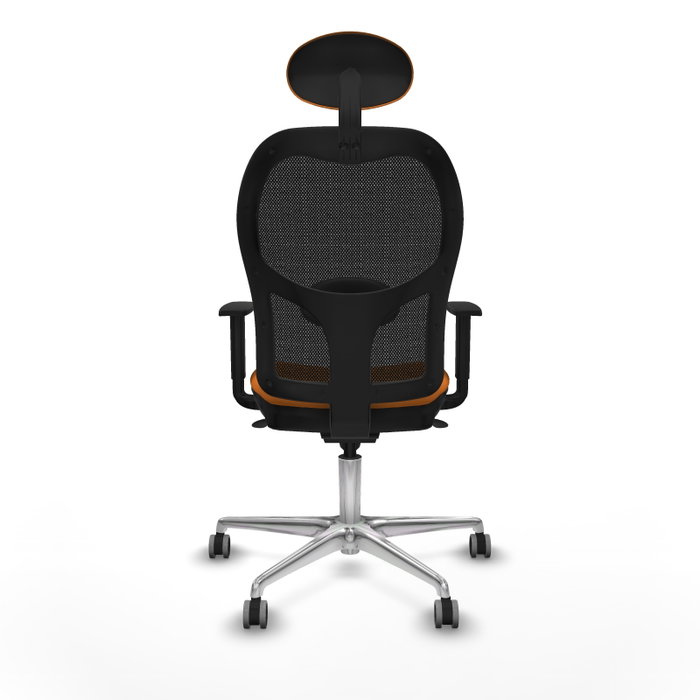 PIQUERAS Y CRESPO Silla de oficina Jorquera Naranja y Negro PIQUERAS Y CRESPO Silla de oficina Jorquera Naranja y Negro