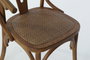 DKD Home Decor Silla Olmo Ratan Marrón